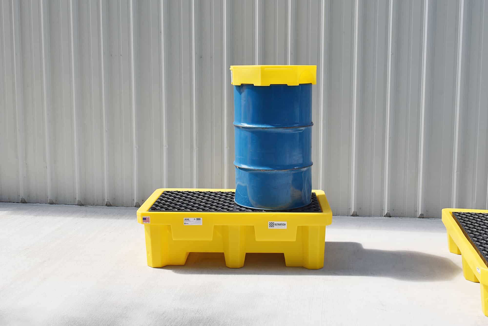 2-Drum Ultra-Spill Pallet® - Standard Model (w/o drain) - Containment